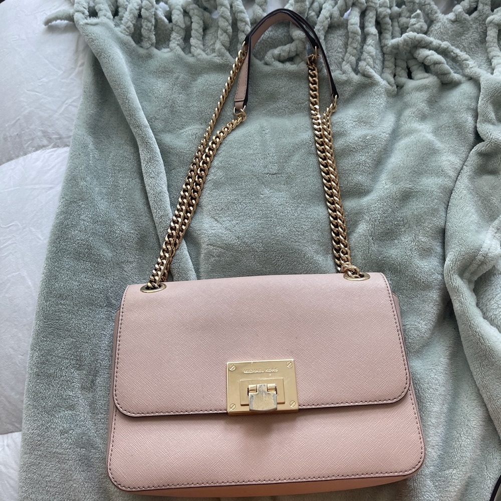 Pink Michael Kors shoulder bag